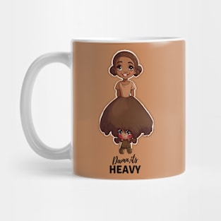 damn it's heavy Mug